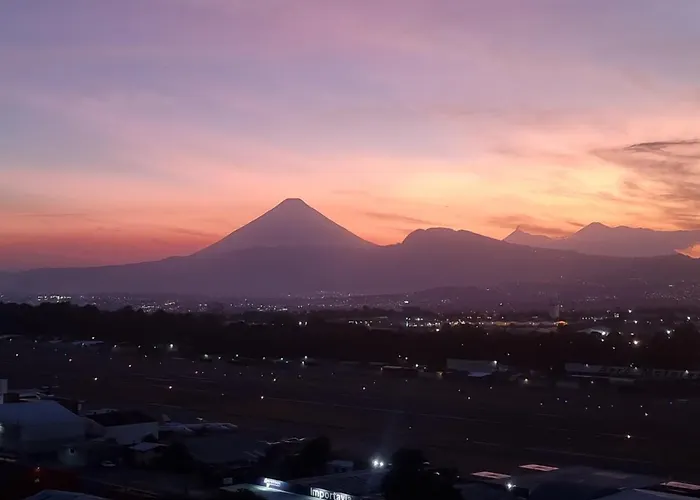 Amazing Volcano Views In Front Of Airport