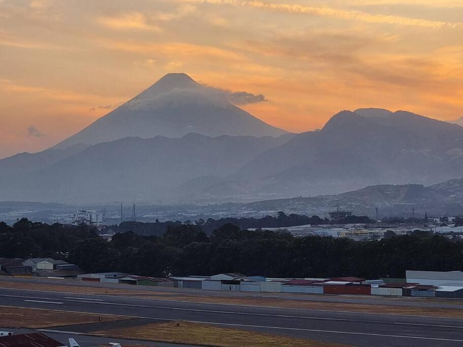 Amazing Volcano Views In Front Of Airport *